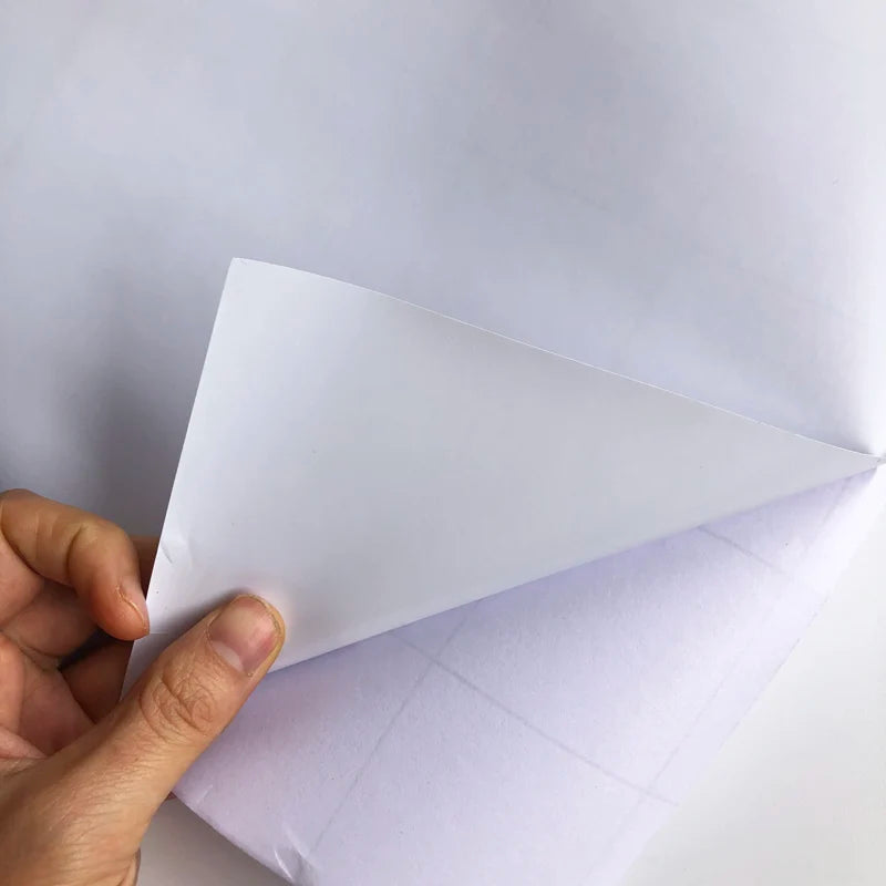 Aquarium Background Glass Sticker, Ocean Landscape Poster, Fish Tank Films, Black, White, Blue, 3 Colors, 50cm x 100cm