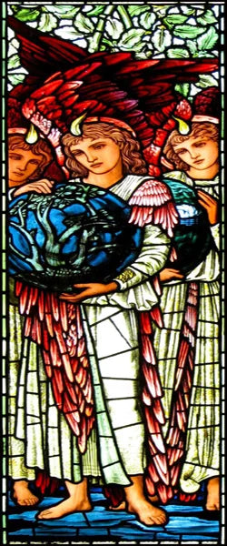 Customized Window Film Frosted Stained Glass Films Door Sticker,Creation of night and day,The First Day,for Office Home Decor