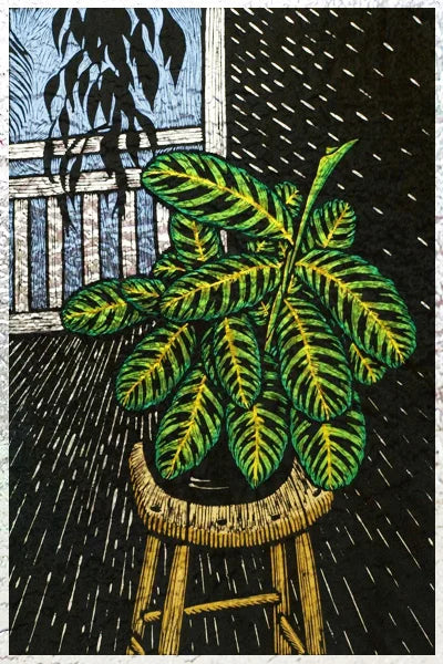 Stained Glass Window Film 3D Frosted Privacy Static Cling Door Stickers Plant Florl Custom Size  For Bathroom Office Home Decor