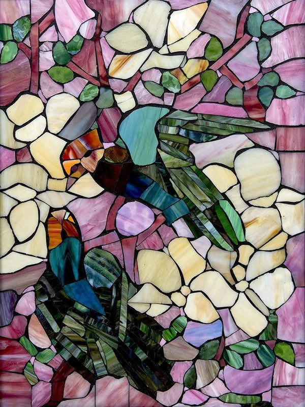 Frosted Stained Glass Films,Customized, Multicolored Static Cling,Privacy Protection, Reusable, Removable, Home-Decor