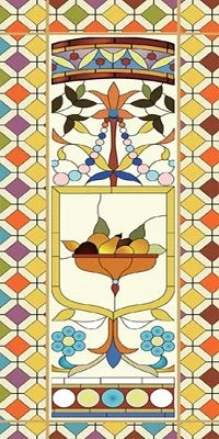 Electrostatic Cling Frosted Stained Glass Window Film, Custom Size, Home Foil Door Stickers, PVC Self-Adhesive Window Films