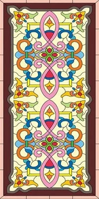 Electrostatic Cling Frosted Stained Glass Window Film, Custom Size, Home Foil Door Stickers, PVC Self-Adhesive Window Films