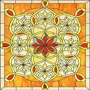 custom size window film electrostatic/self-adhesive frosted stained glass window films church home foil door stickers