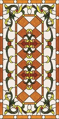 Electrostatic Cling Frosted Stained Glass Window Film, Custom Size, Home Foil Door Stickers, PVC Self-Adhesive Window Films