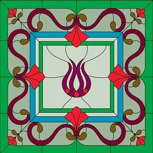 custom size window film electrostatic/self-adhesive frosted stained glass window films church home foil door stickers