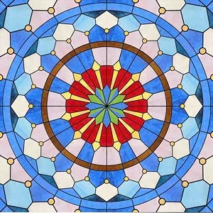 custom size window film electrostatic/self-adhesive frosted stained glass window films church home foil door stickers