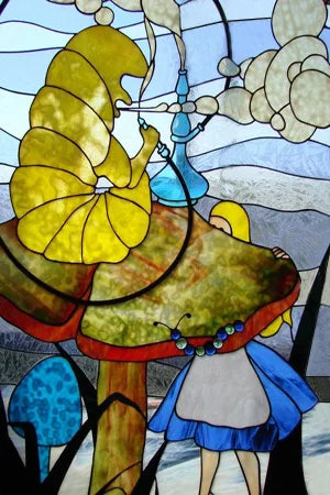 Frosted Stained Glass Window Film, Custom Size, Static Cling, People Girls Angel Sticker, Room, Kitchen, Office, Home Decor