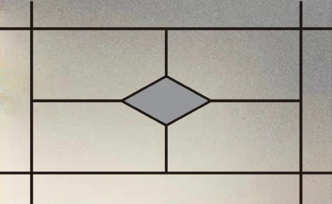 Custom size Window Film Stained Glass Films Frosted Privacy Film Static Cling Removable Sticker Japanese Type Retro Pattern