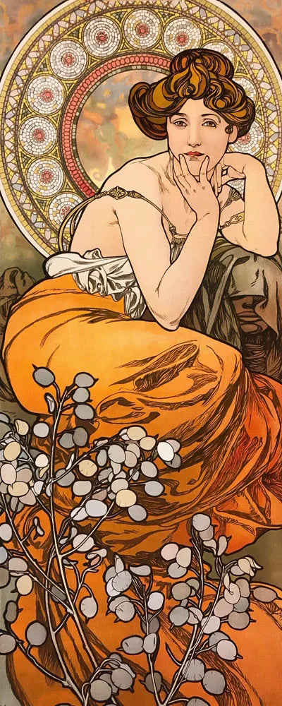 Custom Size Stained Glass Window Film Mucha Stickers Static Cling For Kitchen Bathroom Bedroom Glass Sliding Door Home Decor