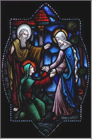 Custom Size Window Glass Films, Blackout, Opaque Static Cling Reusable Stickers, Mary Jesus'birth Church Door Glass, Home Decor