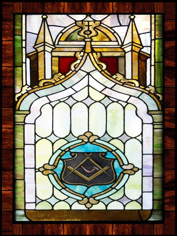 Window Film Frosted Religious Stained Glass Films,Customized Crosses Dove Static Cling Church Pattern for Office Home Decor