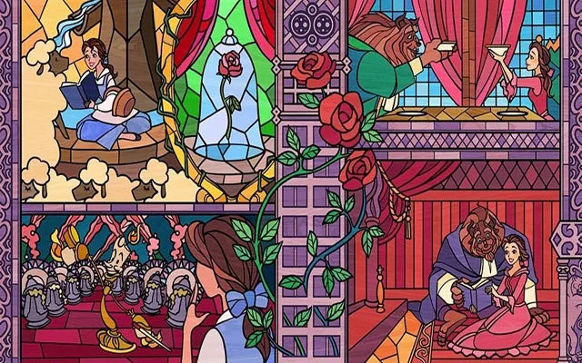 Custom Size Stained Glass Window Film, Frosted Glass Sticker, Kitchen, Kids Room, Door, Bathroom, Home Decor