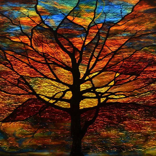 Stained Glass Window Film, Frosted Privacy, Static Cling, Retro Sticker for Bathroom, Cabinet, Door, Home Decor, Skylight Covers