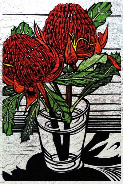 Stained Glass Window Film 3D Frosted Privacy Static Cling Door Stickers Plant Florl Custom Size  For Bathroom Office Home Decor