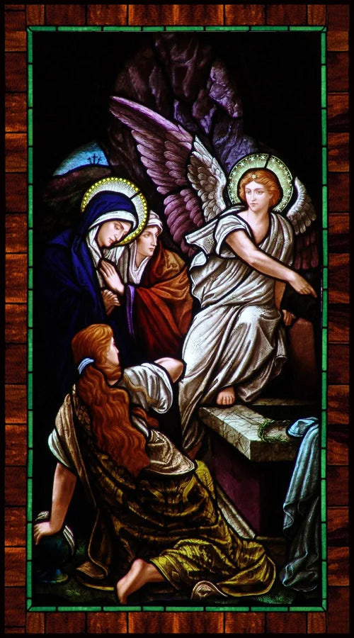 Window Film Frosted Stained Glass Films,Customized Jesus Virgin Mary Church Picture,Home Decor Static Cling Door Stickers