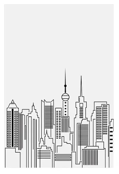 Custom Glass Window Film Frosted Static Cling Sticker Home Foil Stickers For Bathroom Kitchen Glass Moving Door City Build