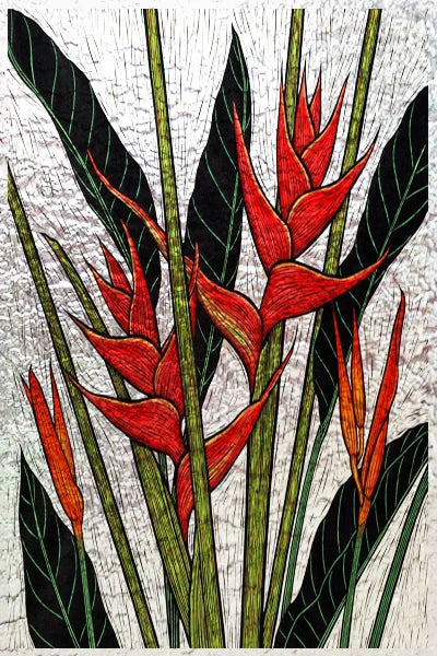 Stained Glass Window Film 3D Frosted Privacy Static Cling Door Stickers Plant Florl Custom Size  For Bathroom Office Home Decor