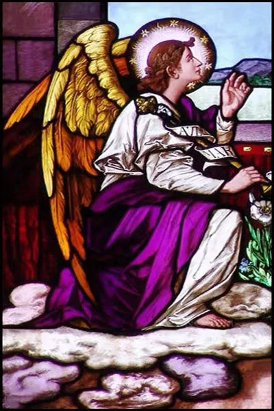 Custom size Stained Glass Window Film European Retro Church Painted Frosted Static Cling Angels Christian Art Virgin Mary