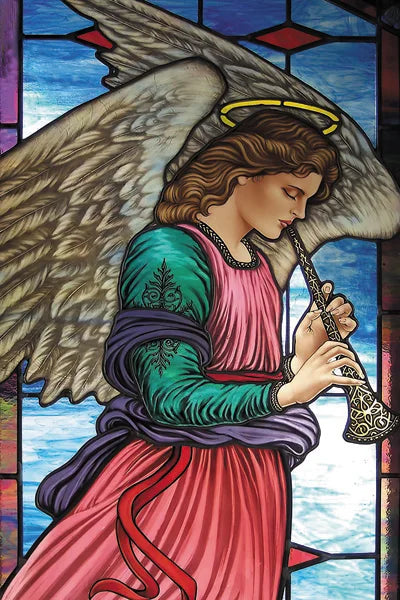 Custom Size Stained Glass Window Film, Church Sticker, Girl Painting, Kitchen, Bathroom, Bedroom, Sliding Door, Home Decor