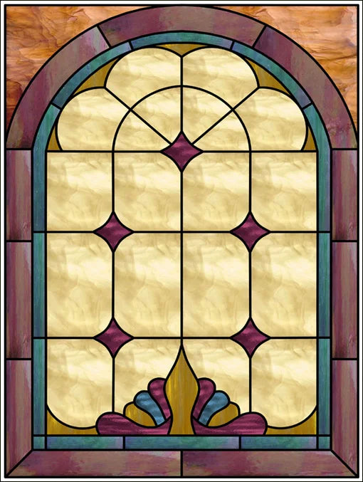 Window Film Frosted Stained Glass Films,Customized Static Cling Sticker,Privacy Protection Reusable Home-Decor Suncatcher