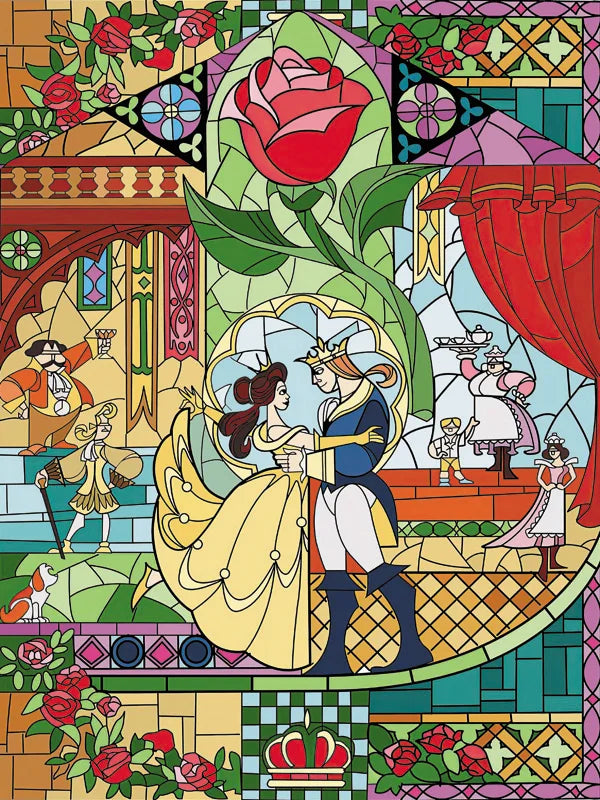 Custom Stained Glass Films Window Film Frosted Sticker Princess Prince For Kids Room Door Light Box Poster Home Decor