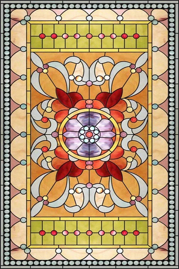 Customized Stained Glass Film Window Films,Static Cling Frosted Church Crosses,Bathroom Kitchen Cupboard Door Sticker Home Decor