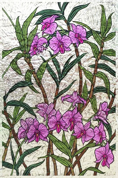 Stained Glass Window Film 3D Frosted Privacy Static Cling Door Stickers Plant Florl Custom Size  For Bathroom Office Home Decor