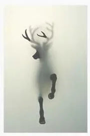 3D Effect Customized horse deer Glass Film Window Sticker Static Self-adhesive Film bedroom Office door Privacy Decal Home Decor