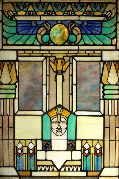 Custom Size Stained Glass Window Film Frosted Privacy Static Cling Retro Prairie Style Stickers Shower Bathroom Office Home Deco