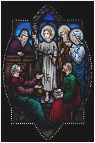 Custom Size Window Glass Films, Blackout, Opaque Static Cling Reusable Stickers, Mary Jesus'birth Church Door Glass, Home Decor