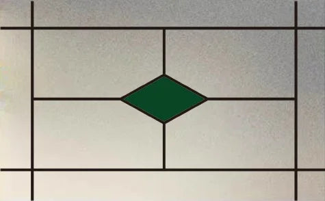 Custom size Window Film Stained Glass Films Frosted Privacy Film Static Cling Removable Sticker Japanese Type Retro Pattern