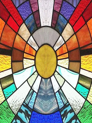 Window Film Frosted Stained Glass Films Rainbow Effect Privacy Decorative Static Cling Sticker For Home Kitchen Bathroom Office