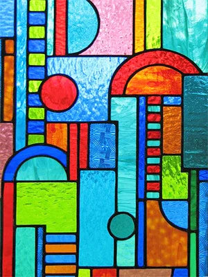 Window Film Frosted Stained Glass Films Rainbow Effect Privacy Decorative Static Cling Sticker For Home Kitchen Bathroom Office