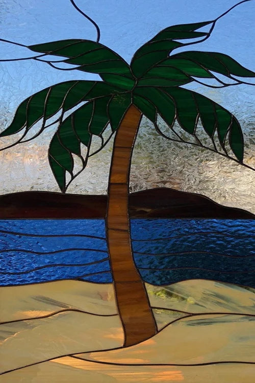 Window Film Frosted Stained Glass Films,Customized Static Cling Church Crosses Picture,Privacy Sticker for Office Home Decor