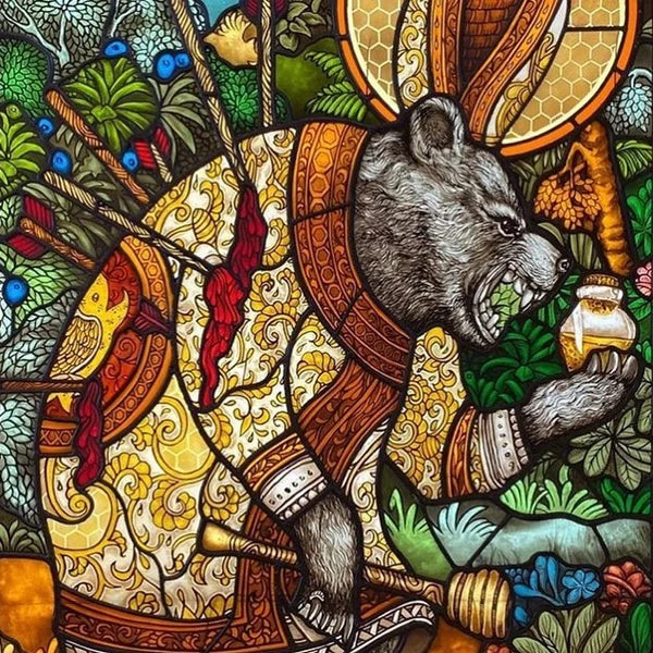 Stained Glass Window Film, Frosted Privacy, Static Cling, Retro Sticker for Bathroom, Cabinet, Door, Home Decor, Skylight Covers