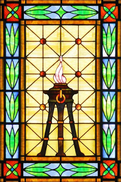 Custom Size Stained Glass Window Film Frosted Privacy Static Cling Retro Prairie Style Stickers Shower Bathroom Office Home Deco