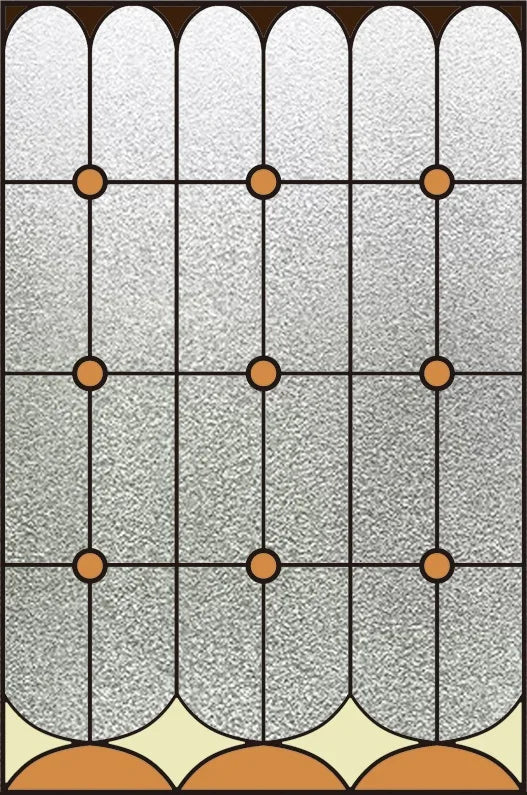 Custom Size Stained Glass Window Film Glue Free Frosted Glass Film Window Grille Bathroom Balcony Kitchen Window Privacy Film