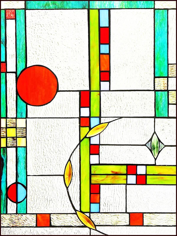 Window Film Frosted Stained Glass Films Customized Victorian-style Static Cling Sticker Kitchen Bathroom Substitute for Curtains