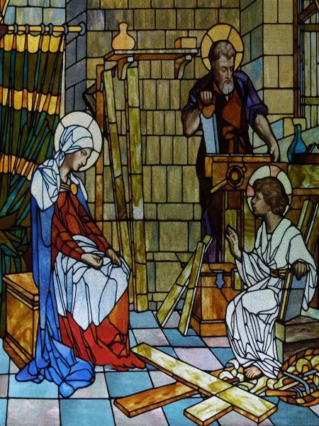 Custom Size Stained Glass Window Film Church style Jesus Angel Picture Sticker Frosted Static Cling Home Church Office Decor