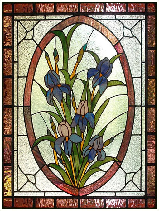 Window Film Frosted Stained Glass Films,Customized Static Cling Sticker,Privacy Protection Reusable Home-Decor Suncatcher