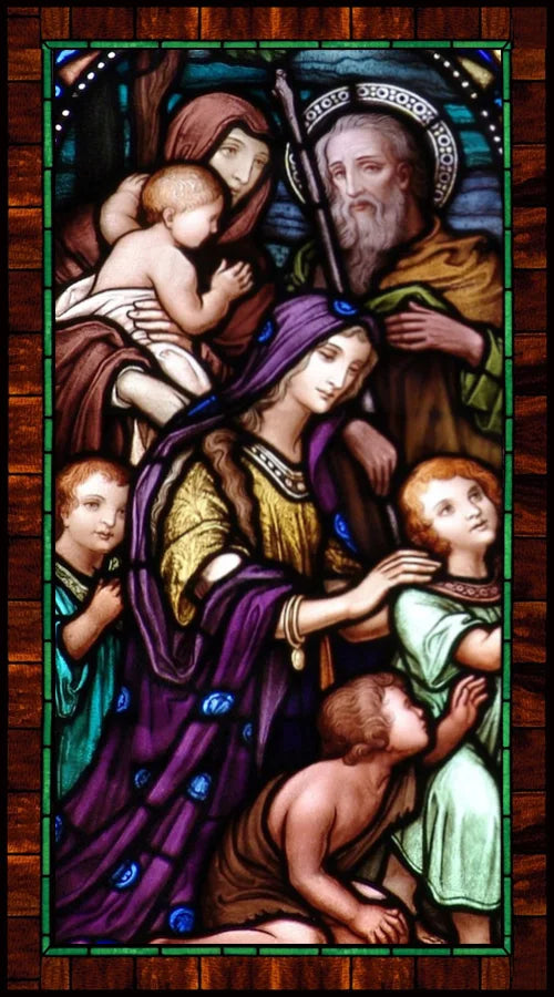 Window Film Frosted Stained Glass Films,Customized Jesus Virgin Mary Church Picture,Home Decor Static Cling Door Stickers