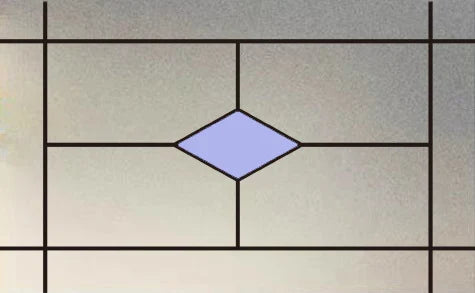 Custom size Window Film Stained Glass Films Frosted Privacy Film Static Cling Removable Sticker Japanese Type Retro Pattern