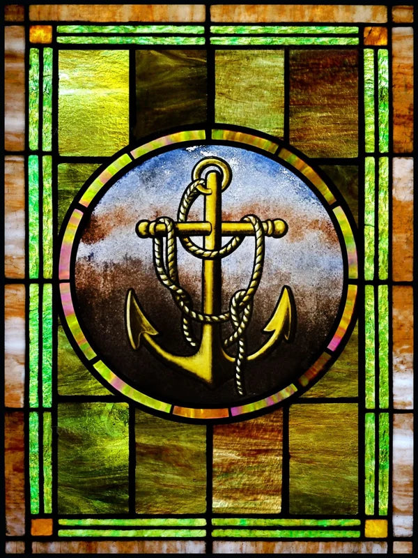 Window Film Frosted Religious Stained Glass Films,Customized Crosses Dove Static Cling Church Pattern for Office Home Decor