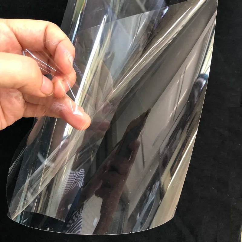 4mil Clear Window Film Security and Safety Film UV Blocking Adhesive Shatterproof Film for Window Glass Window Tint Vinyl