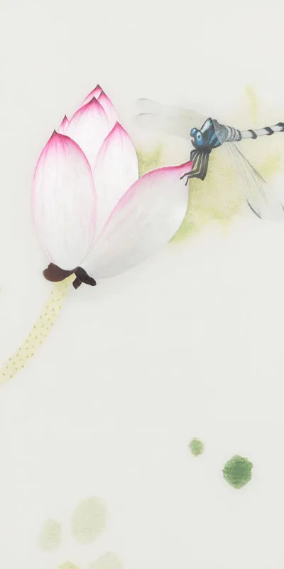 Stained Glass Door Stickers, Opaque Self-Adhesive, Lotus Poster for Kitchen, Bedroom, Bathroom, Customized Size