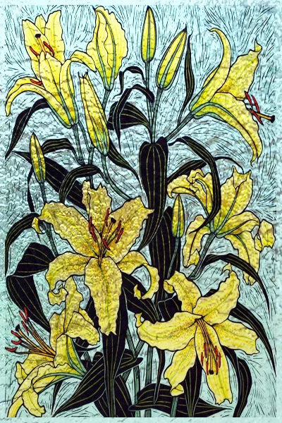 Stained Glass Window Film 3D Frosted Privacy Static Cling Door Stickers Plant Florl Custom Size  For Bathroom Office Home Decor