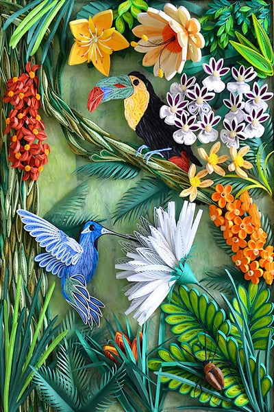 Custom Size Stained Glass Films,Frosted Privacy, Static Cling Poster, Retro Tree Scenic Color Printing Window Film Door Stickers