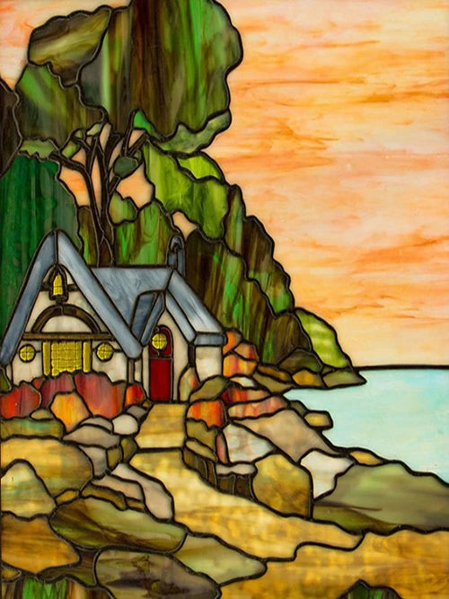 Frosted Stained Glass Films,Customized, Multicolored Static Cling,Privacy Protection, Reusable, Removable, Home-Decor