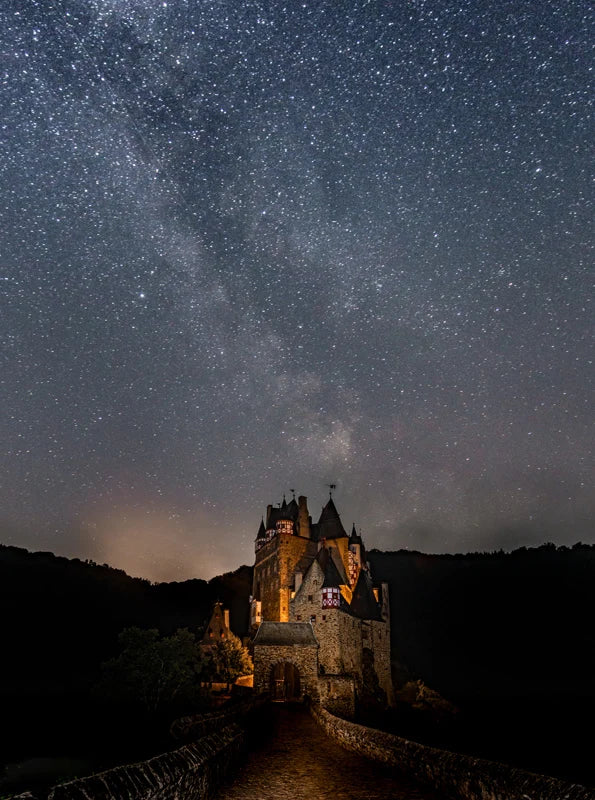 Stained Glass Window Film Frosted Glass Sticker Forest Customized Meteor Moon Sun For Bathroom Bedroom Kitchen  Door Home Decor