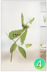 Custom Glass Films Window Film Electrostatic Frosted Flower Bird Glass Stickers For Kitchen Bathroom Bedroom Office Home Decor